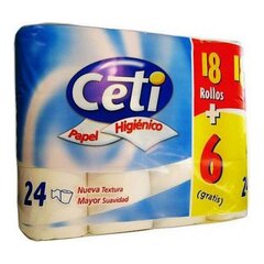 Tualettpaberi Rullide Ceti (24 uds) hind ja info | WC-paber, majapidamispaber | kaup24.ee