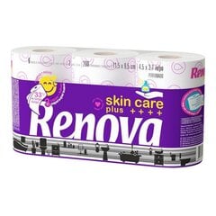 Tualettpaberi Rullide Renova Skin Care (6 uds) hind ja info | WC-paber, majapidamispaber | kaup24.ee