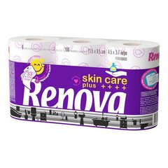 Tualettpaberi Rullide Renova Skin Care (6 uds) hind ja info | WC-paber, majapidamispaber | kaup24.ee