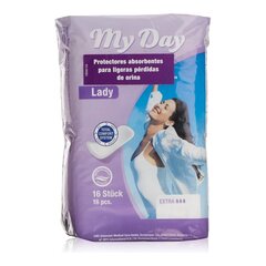 Uriinipidamatuse hügieeniside Extra My Day (16 uds) hind ja info | Tampoonid, hügieenisidemed, menstruaalanumad | kaup24.ee