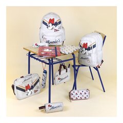 Школьный рюкзак Minnie Mouse, светло-серый (30 x 13 x 44 см) цена и информация | Школьные рюкзаки, спортивные сумки | kaup24.ee