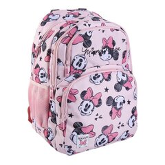 Kooliseljakott Minnie Mouse Roosa (32 x 18,5 x 44 cm) цена и информация | Школьные рюкзаки, спортивные сумки | kaup24.ee