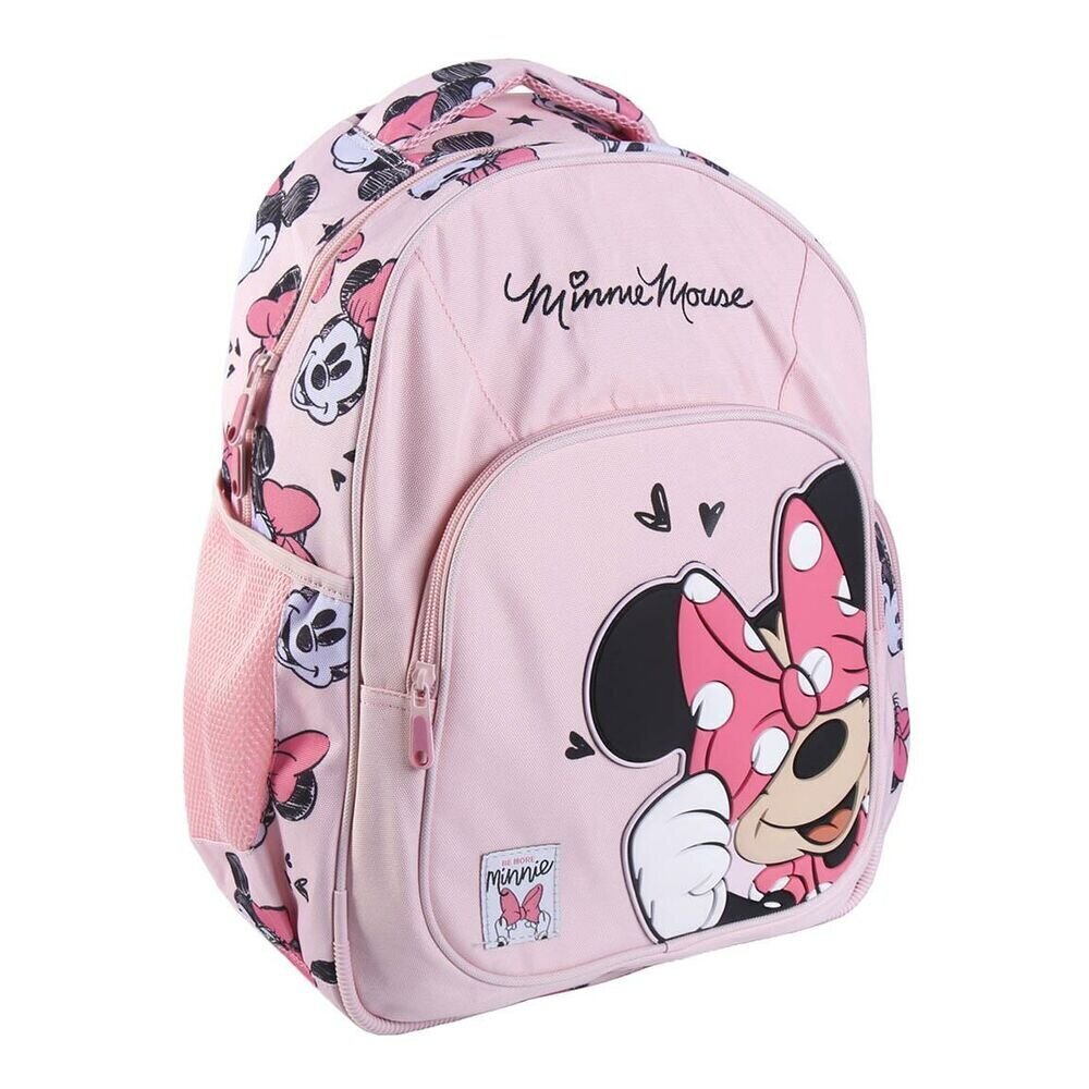 Kooliseljakott Minnie Mouse Roosa (32 x 15 x 42 cm) hind ja info | Koolikotid, sussikotid | kaup24.ee