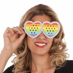 Prillid My Other Me Rainbow Süda hind ja info | Karnevali kostüümid | kaup24.ee