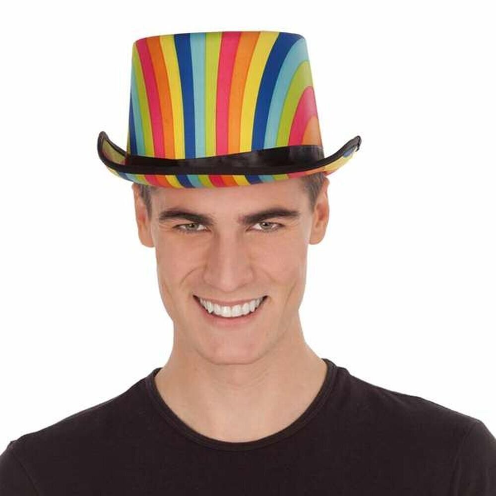 Top hat My Other Me Rainbow цена и информация | Karnevali kostüümid | kaup24.ee