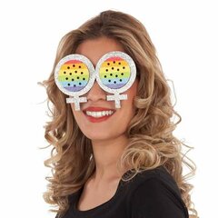 Очки My Other Me Rainbow цена и информация | Карнавальные костюмы | kaup24.ee