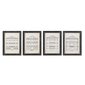 Maal DKD Home Decor (30 x 1,8 x 40 cm) (4 Ühikut) цена и информация | Seinapildid | kaup24.ee