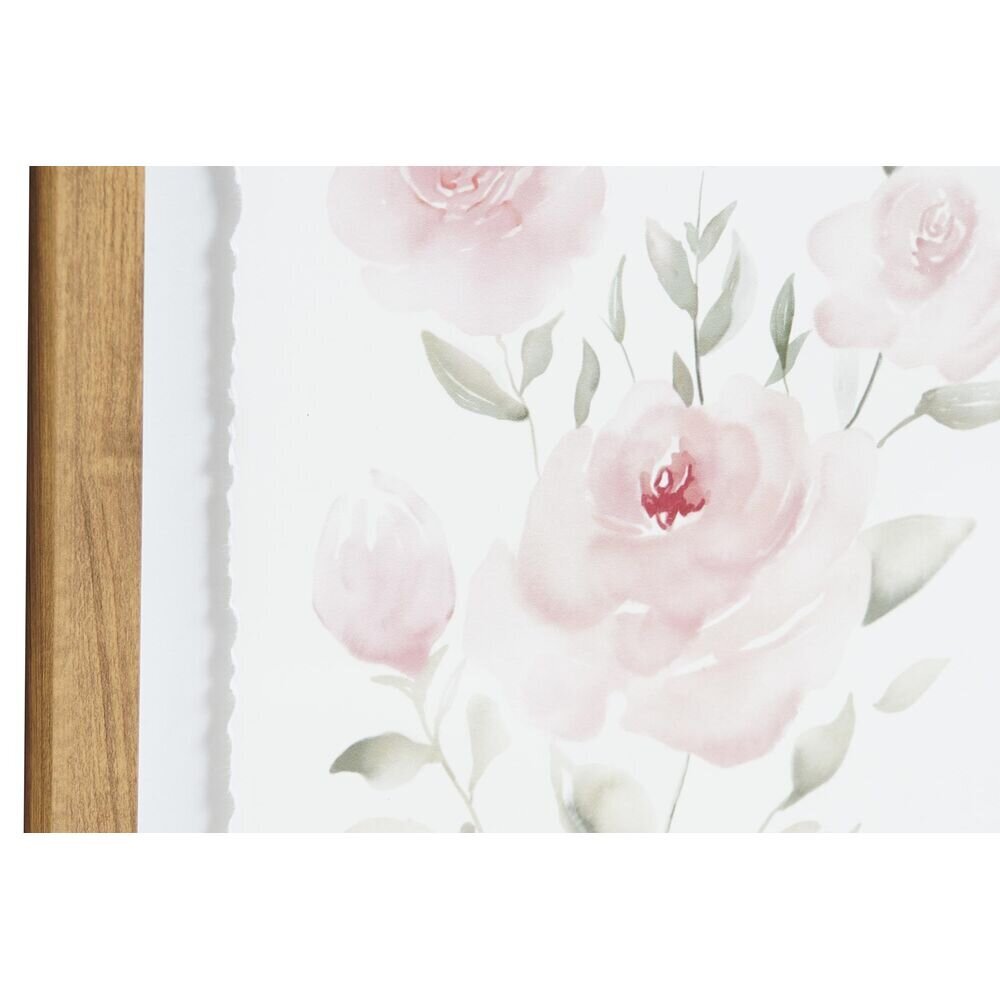 Maal DKD Home Decor Kwiaty (30 x 2,5 x 40 cm) (4 Ühikut) hind ja info | Seinapildid | kaup24.ee