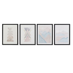 Картина DKD Home Decor, гора (30 x 3 x 40 cm) (4 шт.) цена и информация | Репродукции, картины | kaup24.ee