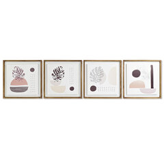 Maal DKD Home Decor Abstraktne (50 x 2,3 x 50 cm) (4 Ühikut) hind ja info | Seinapildid | kaup24.ee