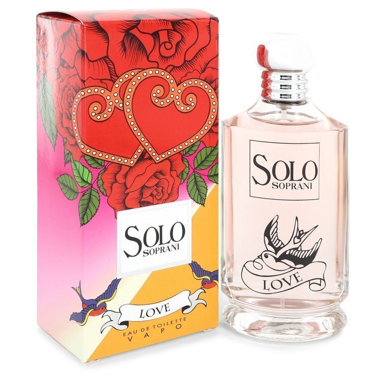 Tualettvesi Luciano Soprani Solo Soprani Love EDT naistele 100 ml hind ja info | Naiste parfüümid | kaup24.ee