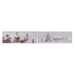 Maal DKD Home Decor Buddha Idamaine (2 Ühikut) (90 x 2 x 30 cm) (12 Ühikut) hind ja info | Seinapildid | kaup24.ee