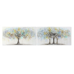 Maal DKD Home Decor Puu Kaasaegne (120 x 3 x 60 cm) (2 Ühikut) hind ja info | Seinapildid | kaup24.ee