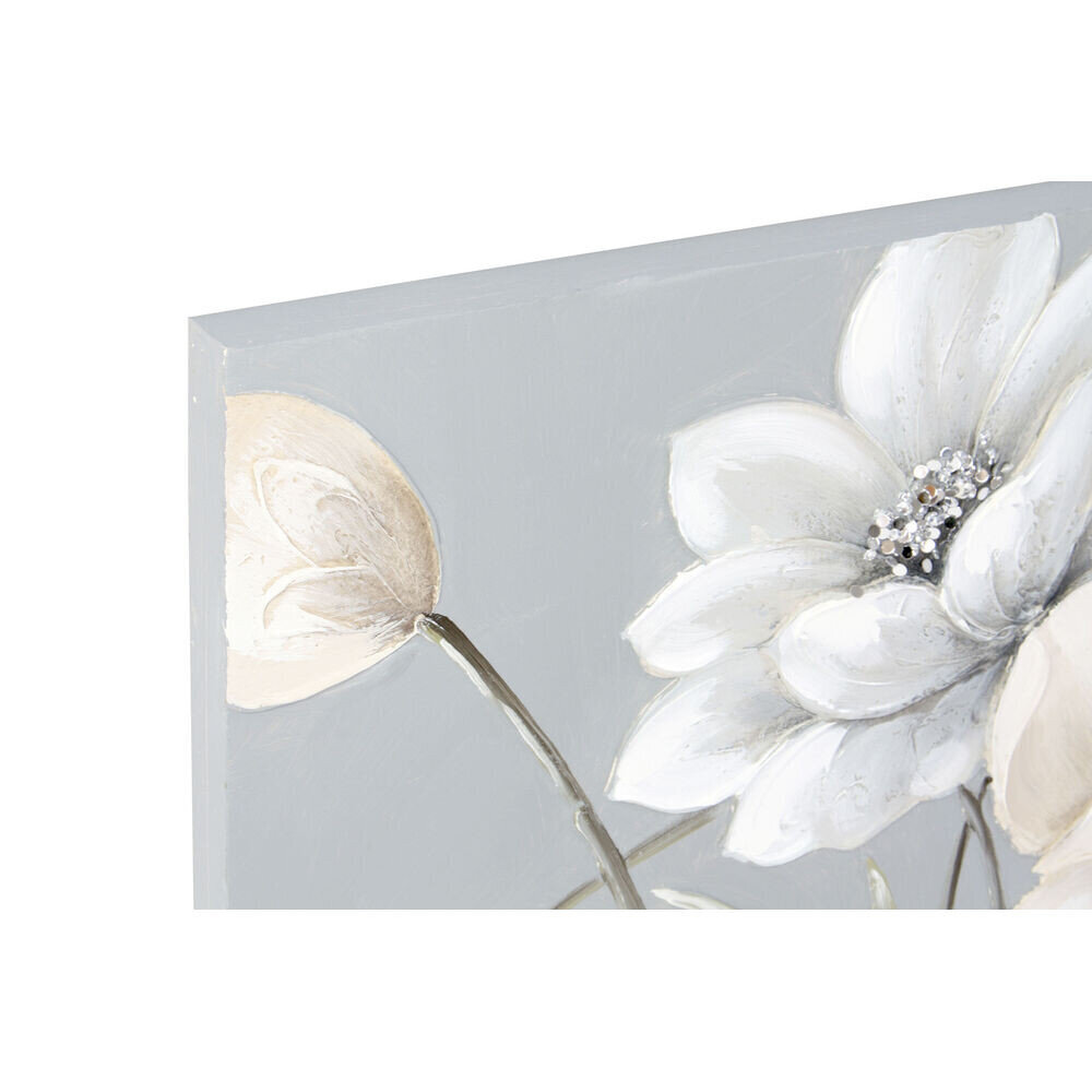 Maal DKD Home Decor Kwiaty (100 x 3 x 50 cm) (2 Ühikut) цена и информация | Seinapildid | kaup24.ee