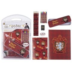 Kontoritarvete Komplekt Harry Potter 16 Tükid, osad Punane цена и информация | Канцелярские товары | kaup24.ee