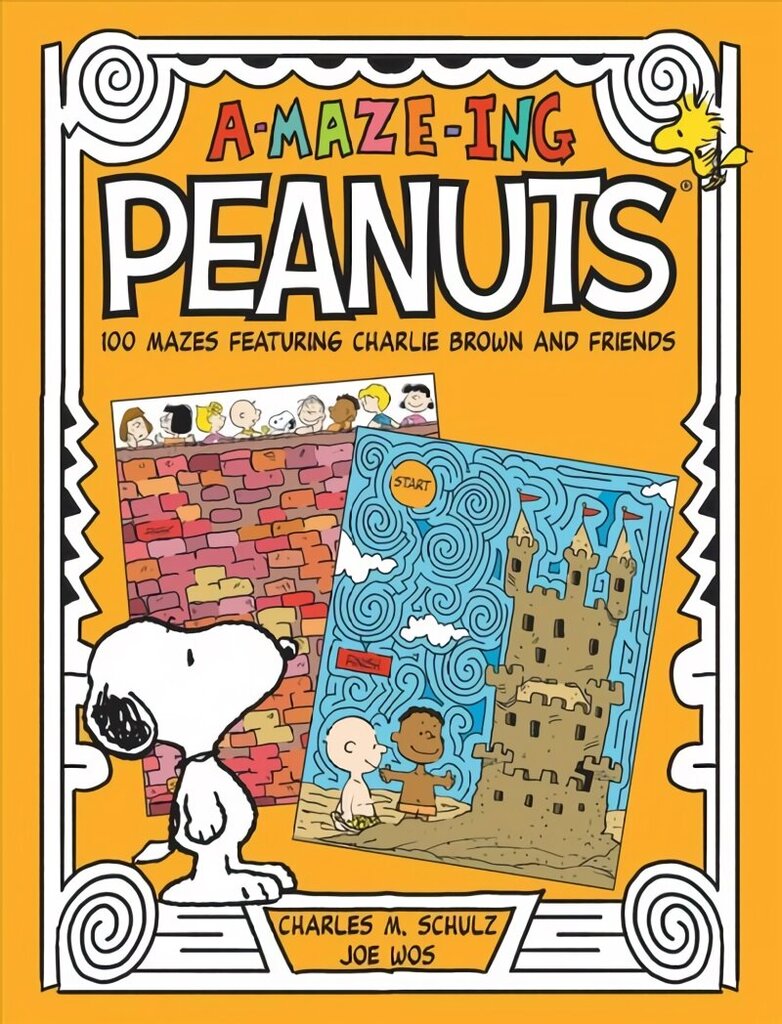 A-Maze-Ing Peanuts: 100 Mazes Featuring Charlie Brown and Friends hind ja info | Väikelaste raamatud | kaup24.ee