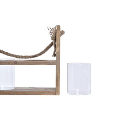 Ваза DKD Home Decor Веревка (28 x 12 x 22 см) цена и информация | Vaasid | kaup24.ee