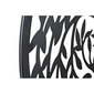 Seinakaunistus DKD Home Decor Must Puu Metall Valge Traditsiooniline (98 x 1 x 98 cm) (100 x 1 x 100 cm) (2 Ühikut) hind ja info | Sisustuselemendid | kaup24.ee