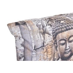 Padi DKD Home Decor Pruun Buddha Polüester Alumiinium Idamaine (45 x 10 x 45 cm) (2 Ühikut) hind ja info | Dekoratiivpadjad ja padjakatted | kaup24.ee