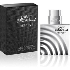 David Beckham Respect EDT meestele 40 ml цена и информация | Мужские духи | kaup24.ee