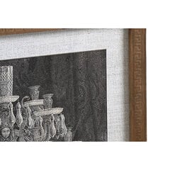 Картина DKD Home Decor, Светильник (50 x 2 x 70 cm) (2 шт.) цена и информация | Настенные деревянные декорации | kaup24.ee
