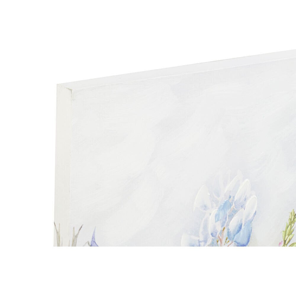 Maal DKD Home Decor Kwiaty Shabby Chic (2 Ühikut) (100 x 3 x 70 cm) цена и информация | Seinapildid | kaup24.ee