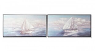Картина DKD Home Decor, парусное судно (43 x 3,5 x 83 cm) (2 шт.) цена и информация | Картины, живопись | kaup24.ee