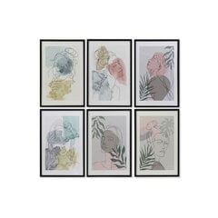 Maal DKD Home Decor Daam (40 x 3 x 60 cm) (6 Ühikut) (12 Ühikut) цена и информация | Картины, живопись | kaup24.ee