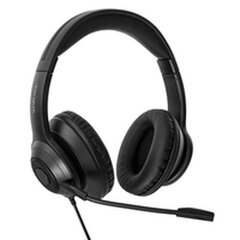Kõrvaklapid Mikrofoniga Targus AEH102GL Must цена и информация | Наушники | kaup24.ee