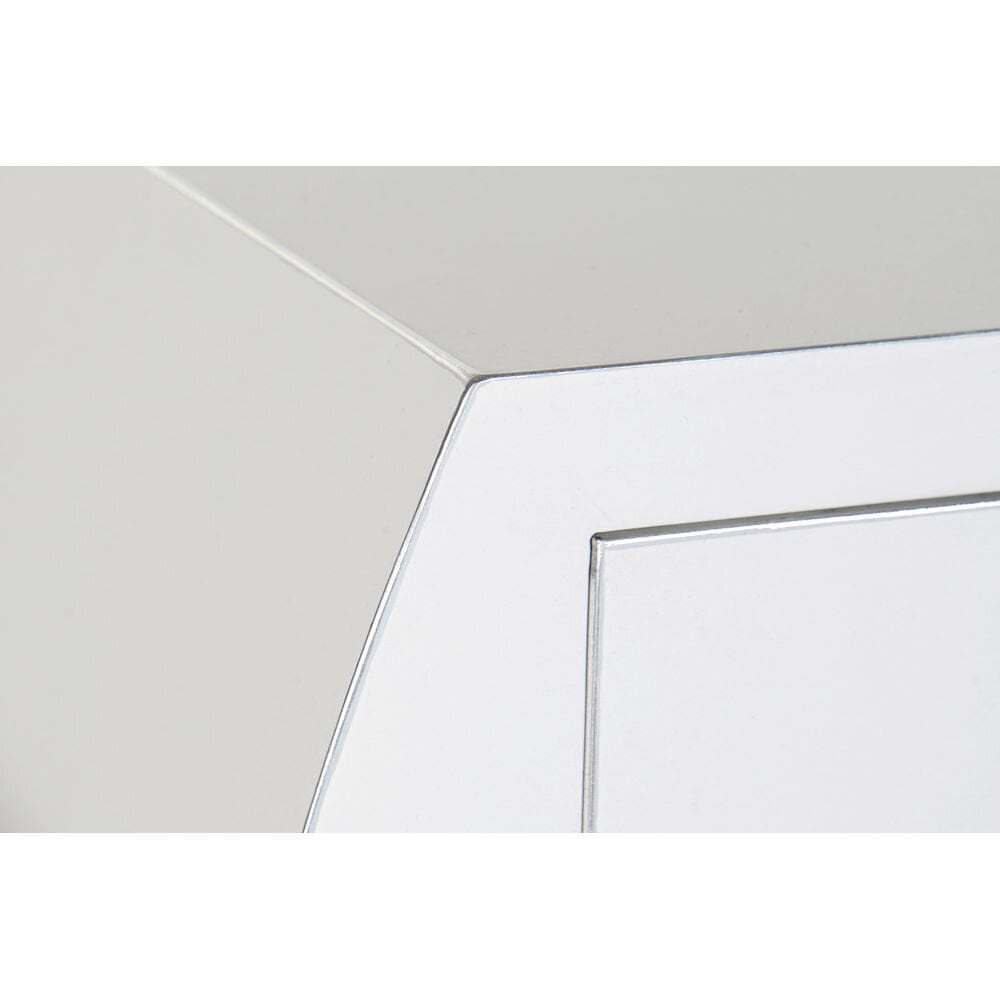 Seinalaud DKD Home Decor Valge Hõbe Kuusk Puit MDF (96 x 26 x 80 cm) hind ja info | Konsoollauad | kaup24.ee