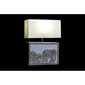 Laualamp DKD Home Decor Pruun Valge 220 V 50 W Indiaan (33 x 12 x 41 cm) цена и информация | Laualambid | kaup24.ee