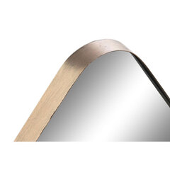 Настенное зеркало DKD Home Decor, чёрный металл (110 x 6 x 70 см) цена и информация | Подвесные зеркала | kaup24.ee