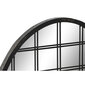 Seinapeegel DKD Home Decor Must Metall (47,5 x 2,3 x 70 cm) hind ja info | Peeglid | kaup24.ee
