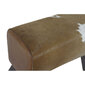 Jalatugi DKD Home Decor Must Puit Pruun Lehm Nahk Valge (64 x 28 x 53 cm) цена и информация | Kott-toolid, tumbad, järid | kaup24.ee