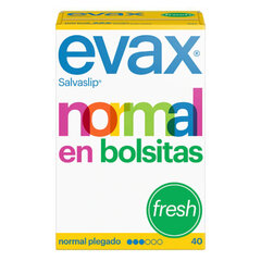 Normal pesukaitsmed fresh Evax (40 uds) hind ja info | Tampoonid, hügieenisidemed, menstruaalanumad | kaup24.ee