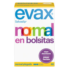 Normal pesukaitsmed Evax (40 uds) hind ja info | Tampoonid, hügieenisidemed, menstruaalanumad | kaup24.ee