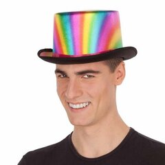 Top hat My Other Me Rainbow цена и информация | Карнавальные костюмы | kaup24.ee