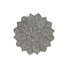 Seinakaunistus DKD Home Decor Hall Tsement Mandala (35 x 3 x 35 cm) hind ja info | Sisustuselemendid | kaup24.ee