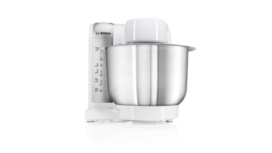 Köögikombain Bosch MUM48W1 600W 3,9l, valge цена и информация | Köögikombainid | kaup24.ee
