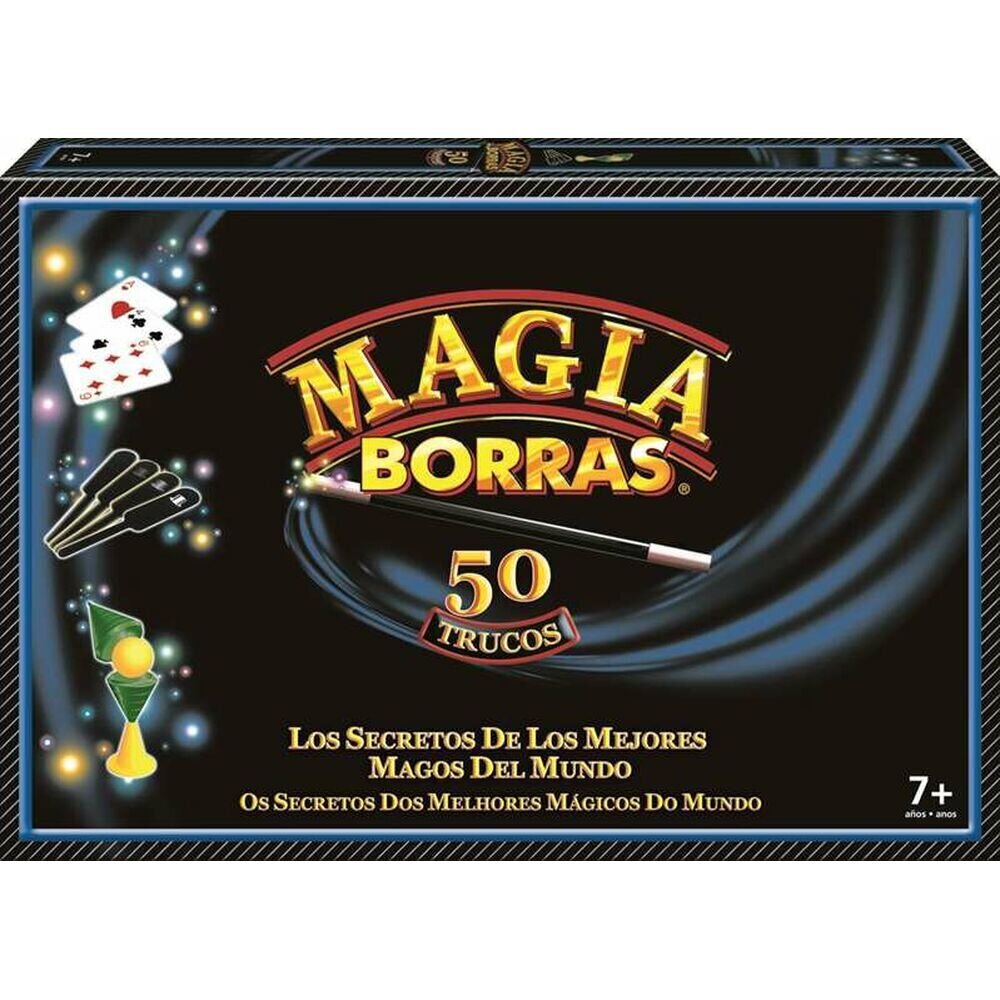 Hariv mäng kolm ühes Educa Magia Borras 50 trucos (ES) hind ja info | Lauamängud ja mõistatused | kaup24.ee