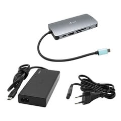 USB-jaotur i-Tec C31NANOVGA77W цена и информация | Адаптеры и USB-hub | kaup24.ee