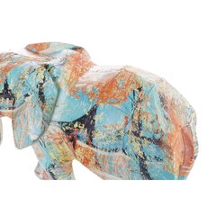 Декоративная фигура DKD Home Decor Слон разноцветный, смола (37.5 x 17.5 x 26 см) цена и информация | Детали интерьера | kaup24.ee