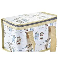 Cумку-холодильник DKD Home Decor Бежевый Синий PP Нейлон (21 x 14 x 13 cm) (2 штук) цена и информация | Сумки-холодильники | kaup24.ee