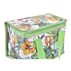 Termokott DKD Home Decor Valge Roheline PP Nailon (21 x 14 x 13 cm) (2 Ühikut) цена и информация | Сумки-холодильники | kaup24.ee