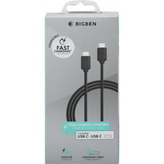 USB-C-kaabel CABCC2MB Must hind ja info | Kaablid ja juhtmed | kaup24.ee