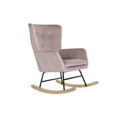 Кресло-качалка DKD Home Decor, розовое (66 x 80 x 90 см) цена и информация | Кресла в гостиную | kaup24.ee