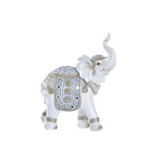 Декоративная фигура DKD Home Decor Слон, синяя белая смола (21 x 9 x 24 см) цена и информация | Детали интерьера | kaup24.ee
