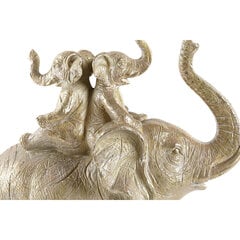 Декоративная фигура DKD Home Decor Слон, позолоченная смола (24 x 10 x 25.5 см) цена и информация | Детали интерьера | kaup24.ee
