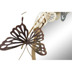 Настенное зеркало DKD Home Decor Бабочки (70 x 7 x 80.6 см) цена и информация | Подвесные зеркала | kaup24.ee