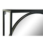 Seinapeegel DKD Home Decor Peegel Naturaalne Must Metall Puit (61 x 17,5 x 181 cm) hind ja info | Peeglid | kaup24.ee